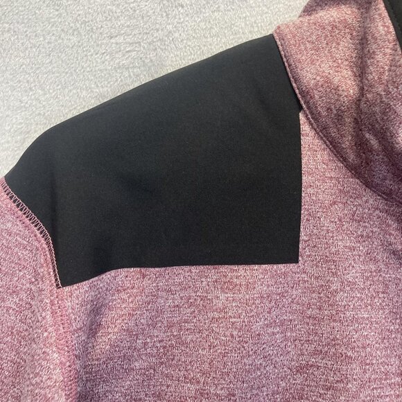 Black Dog Brand 1/4 Zip Mens Pullover Large Athletic Long Sleeve Performance EUC - Picture 10 of 16